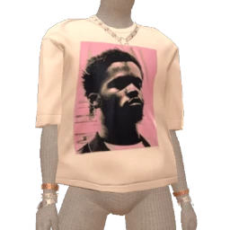 Drop Science Oversize T-Shirt With Necklace & Bracelets