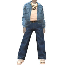 Drop Science Golden Groove Denim Outfit