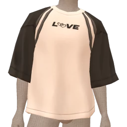Drop Science Love Oversized T-Shirt