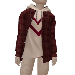 Foal Heartful Hoodie & Shacket Combo