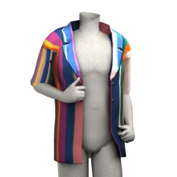 Drop Science Summer Stripe Open Shirt