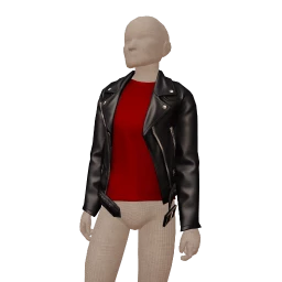 Delirious Punk Skull Leather Jacket