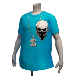 Drop Science Dolla Sign Pendant - Blue