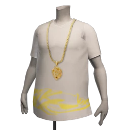 Drop Science Ferocious King Pendant - White