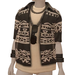 Drop Science T-Shirt With Layered Printed Shirt