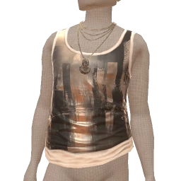 Drop Science Chrome City Tank Top