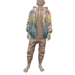 Drop Science Holographic Clouds Outfit