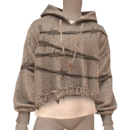 Drop Science Barbwire Print Sweater