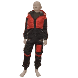 Drop Science Red And Black Tracksuit