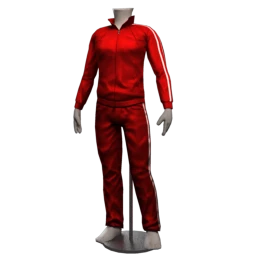 Drop Science Retro Tracksuit - Blood Red