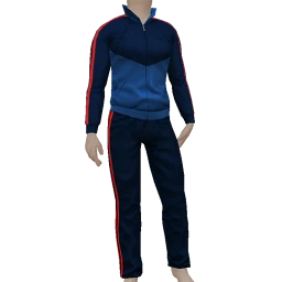 Drop Science Coach Teddy Navy Tracksuit
