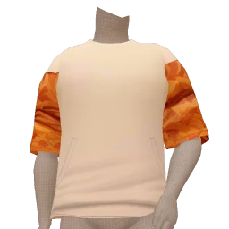 Drop Science Tan Camo Sleeved Top