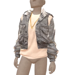 Drop Science Modern Grey Denim Jacket