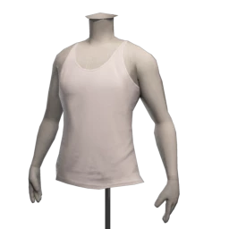 Drop Science Racer Back Vest - White