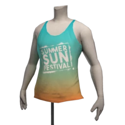 Summer Sun Festival Vest Top