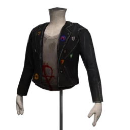 Delirious Squid Leather Jacket - Anarcink