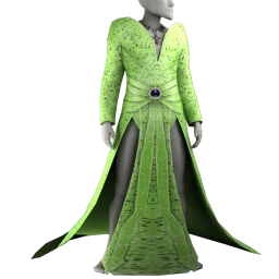 Dusted Glam Garnet Gown