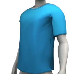 Foal Simple T-Shirt (Blue)