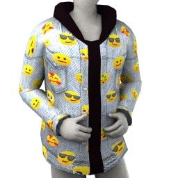 Foal Mixed Emotions Denim Hoodie