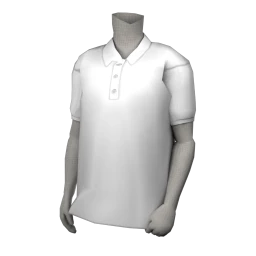 Foal Simple Polo Shirt (White)