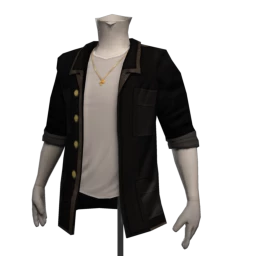 Foal Camouflage Blazer - Black