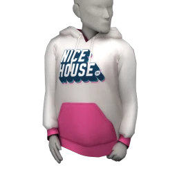 Nice House Hoodie (Pink)