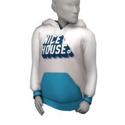 Nice House Hoodie (Blue)