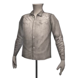 Foal Denim Shirt - White