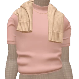 La Haute Couture Classic Fit Pink Top