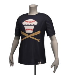 Johnny Cupcakes Baseball Crossbones Tee