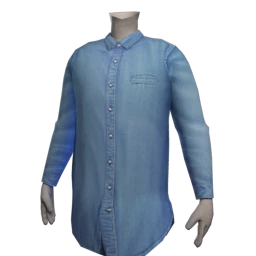 Foal Longline Denim Shirt