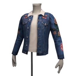 Foal Dozen Roses Denim Jacket