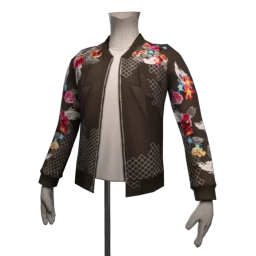 Foal Tropical Fronds Bomber Jacket