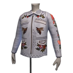 Foal Botanical Studded Biker Jacket