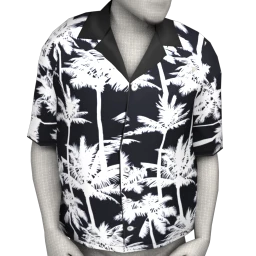 Foal Tropical Silhouette Shirt