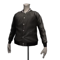 Foal Scorch Satin Bomber Jacket  - Black