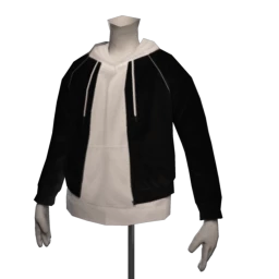 Foal Spark Raglan Bomber Jacket  - Black