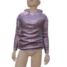 Yume Purple Sequin Hoodie