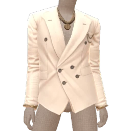 Front Row Off White Smart Blazer