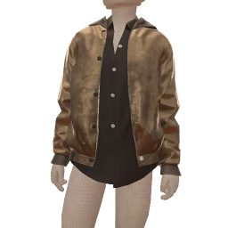 Front Row Soft Gold Bomber Jacket