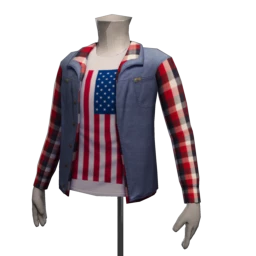 Sleeveless Denim Jacket - America
