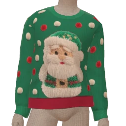 Foal Santa Pom Pom Sweater