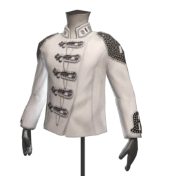 Pearl Embellished Military Jacket