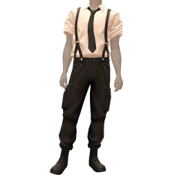 Front Row Power Game Monochrome Outfit