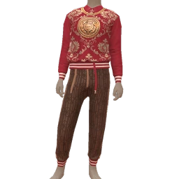 Front Row Golden Emblem Outfit