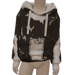 Front Row Distressed Patch Hoodie