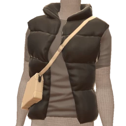 Drop Science Grey Puffer Coat