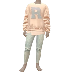 Front Row Satin Slouch Street Set