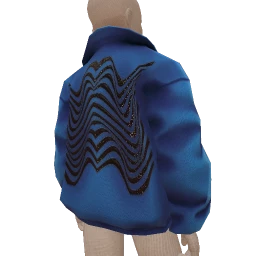 Drop Science Blue Wavey Jacket