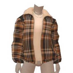 Front Row Lumber Luxe Plaid Fleece Shacket